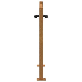 Gartentor 105x105 cm Cortenstahl