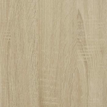 TV-Schrank Sonoma-Eiche 150x35x41 cm Holzwerkstoff und Metall