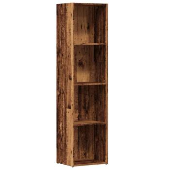 Bücherregal Altholz-Optik 36x30x114 cm Holzwerkstoff