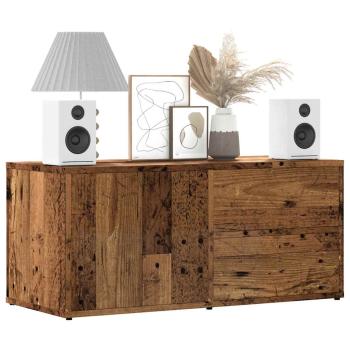 ARDEBO.de - TV-Schrank Altholz-Optik 80x34x35,5 cm Holzwerkstoff