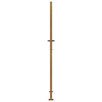 Gartentor 105x180 cm Cortenstahl Bambus-Design