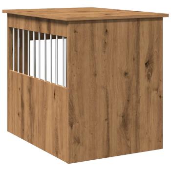 Hundekäfig im Möbelstil Artisan-Eiche 55x75x65 cm Holzwerkstoff