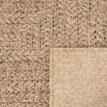 Teppich ZIZUR Beige 160x230 cm Jute-Optik Indoor und Outdoor