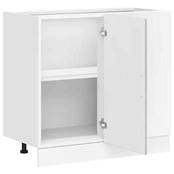 Spülenunterschrank Betongrau Holzwerkstoff