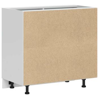 Spülenunterschrank Betongrau Holzwerkstoff