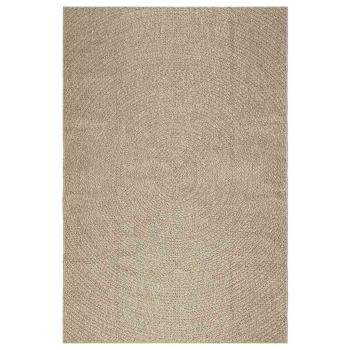 Teppich ZIZUR Beige 160x230 cm Jute-Optik Indoor und Outdoor