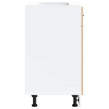 Küchenunterschrank Porto Sonoma-Eiche Holzwerkstoff