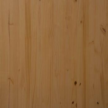 Rollschrank mit Schreibtisch MOSS Honigbraun Massivholz Kiefer