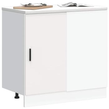 Spülenunterschrank Weiß Holzwerkstoff