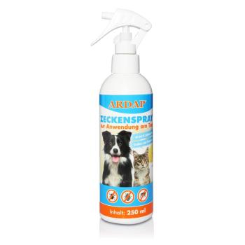 ARDEBO.de Ardap Zeckenspray zur Anwendung am Tier 250 ml