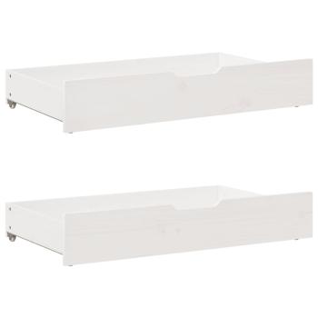 Tagesbett mit Schubladen 90x200 cm Massivholz Kiefer