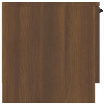 TV-Schrank Braun Eichen-Optik 102x35x36,5 cm Holzwerkstoff