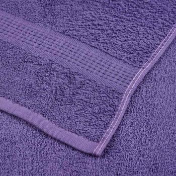 Seiftücher 10 Stk. Lila 30x30 cm 360 g/m² 100% Baumwolle