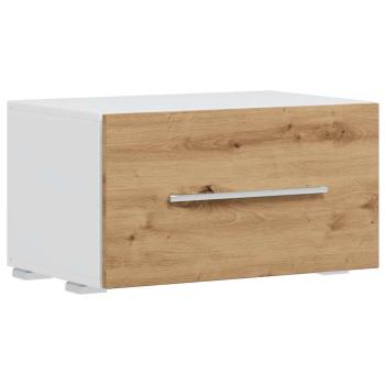 5-tlg. Wohnwand mit LED-Beleuchtung Artisan-Eiche Holzwerkstoff