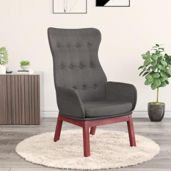 ARDEBO.de - Relaxsessel Dunkelgrau Stoff