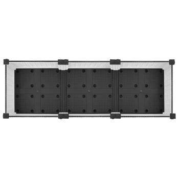 Hochbeet 120x40x71 cm Polypropylen