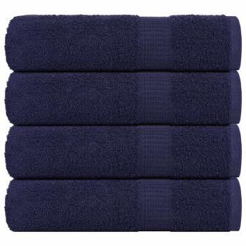 ARDEBO.de - Badetücher 4 Stk. Marineblau 100x150 cm 360 g/m² 100% Baumwolle
