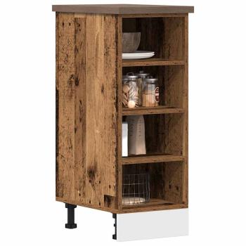 ARDEBO.de - Unterschrank Altholz-Optik 30x44,5x81,5 cm Holzwerkstoff