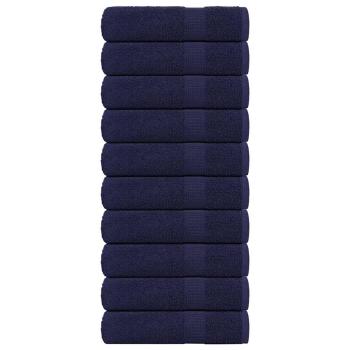 ARDEBO.de - Duschtücher 10 Stk. Marineblau 70x140cm 360 g/m² 100% Baumwolle