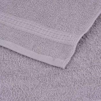 Duschtücher 4 Stk. Grau 70x140 cm 360 g/m² 100% Baumwolle