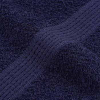 Saunatücher 10 Stk. Marineblau 80x200cm 360 g/m² 100% Baumwolle