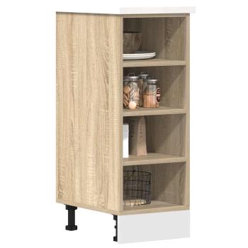 ARDEBO.de - Unterschrank Sonoma-Eiche 30x44,5x81,5 cm Holzwerkstoff