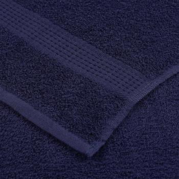 Handtücher 4 Stk. Marineblau 50x100 cm 360 g/m² 100% Baumwolle