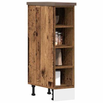 ARDEBO.de - Unterschrank Altholz-Optik 20x44,5x81,5 cm Holzwerkstoff