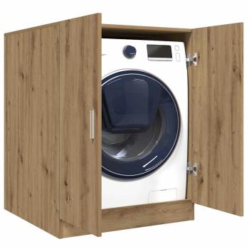 ARDEBO.de - Waschmaschinenschrank Artisan-Eiche 70,5x71,5x91,5 cm