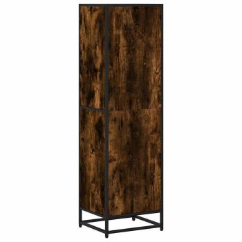 Bücherregal Räuchereiche 40x35x139 cm Holzwerkstoff