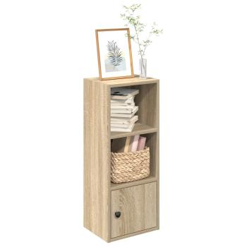 ARDEBO.de - Bücherregal Sonoma-Eiche 31x24x77 cm Holzwerkstoff