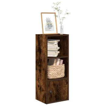 ARDEBO.de - Bücherregal Räuchereiche 31x24x77 cm Holzwerkstoff