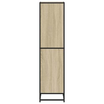 Bücherregal Sonoma-Eiche 40x35x139 cm Holzwerkstoff