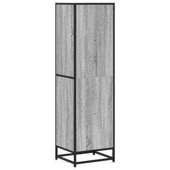 B?cherregal Grau Sonoma 40x35x139 cm Holzwerkstoff