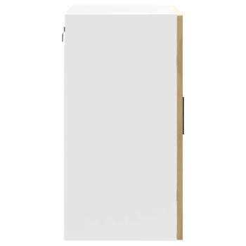 Küchen-Hängeschrank mit Glastür Porto Artisan-Eiche