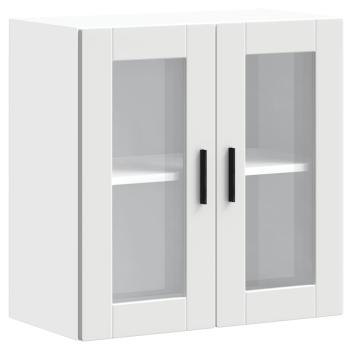 Küchen-Hängeschrank mit Glastür Porto Weiß