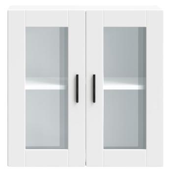 Küchen-Hängeschrank mit Glastür Porto Weiß