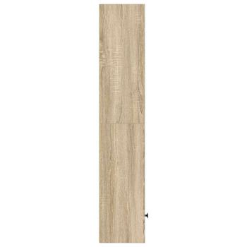 Bücherregal Sonoma-Eiche 31x24x127 cm Holzwerkstoff