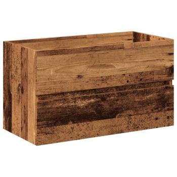 Badmöbel-Set Altholz-Optik Holzwerkstoff