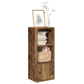 ARDEBO.de - Bücherregal Altholz-Optik 31x24x77 cm Holzwerkstoff