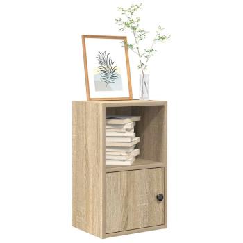 ARDEBO.de - Bücherregal Sonoma-Eiche 31x24x52 cm Holzwerkstoff