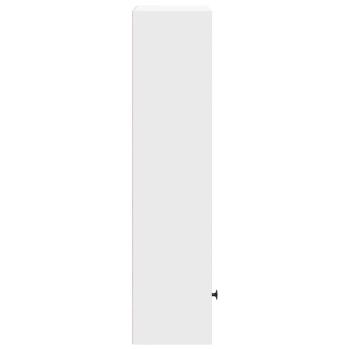 Bücherregal Weiß 31x24x102 cm Holzwerkstoff