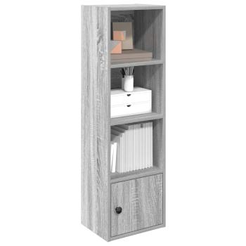 ARDEBO.de - Bücherregal Grau Sonoma 31x24x102 cm Holzwerkstoff