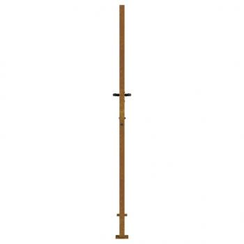 Gartentor 105x205 cm Cortenstahl Bambus-Design
