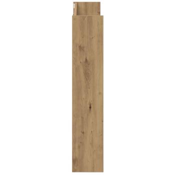 Wand-Schuhregal Artisan-Eiche 80x18x90 cm Holzwerkstoff