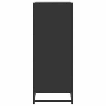 Schuhregal Schwarz 48x38x97,5 cm Holzwerkstoff