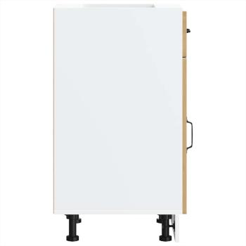 Küchenunterschrank Kalmar Artisan-Eiche Holzwerkstoff