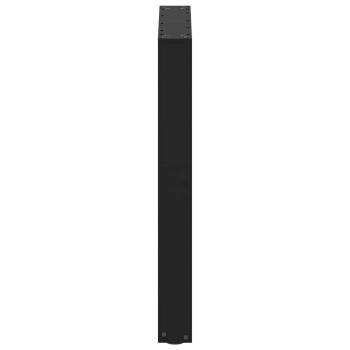 Couchtischbeine U-Form 2 Stk. Schwarz 60x(72-73) cm Stahl