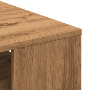 ARDEBO.de - Couchtisch Artisan-Eiche 55x55x42 cm Holzwerkstoff