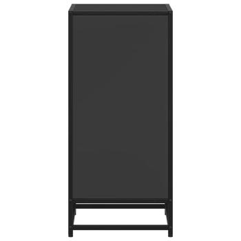 Bücherregal Schwarz 40x35x76 cm Holzwerkstoff